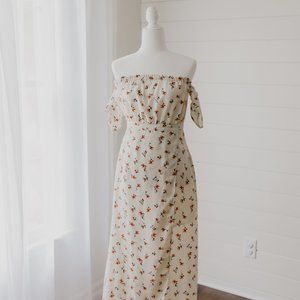 Floral Off Shoulder Maxi - Vici (sweet on you)